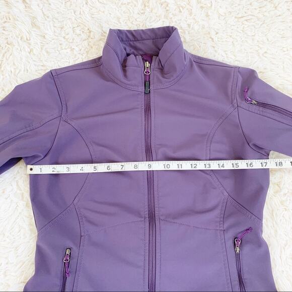 EDDIE BAUER Purple Soft Shell Fleece Lined Jacket size Small - Picture 9 of 11